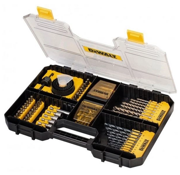 Coffret T-Stak 100 Accessoires De Perçage Vissage DEWALT - DT71569 1 Coffret T-Stak 100 Accessoires De Perçage Vissage DEWALT - DT71569