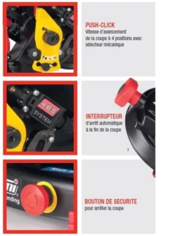 Scie à Ruban Métal FEMI Descente Auto Coupe Rapide +50% -coupe Max. 120mm - ABSNG120XL 5 Scie à Ruban Métal FEMI Descente Auto Coupe Rapide +50% -coupe Max. 120mm - ABSNG120XL -Outlet Power Tools Boutique FEMI0009 3