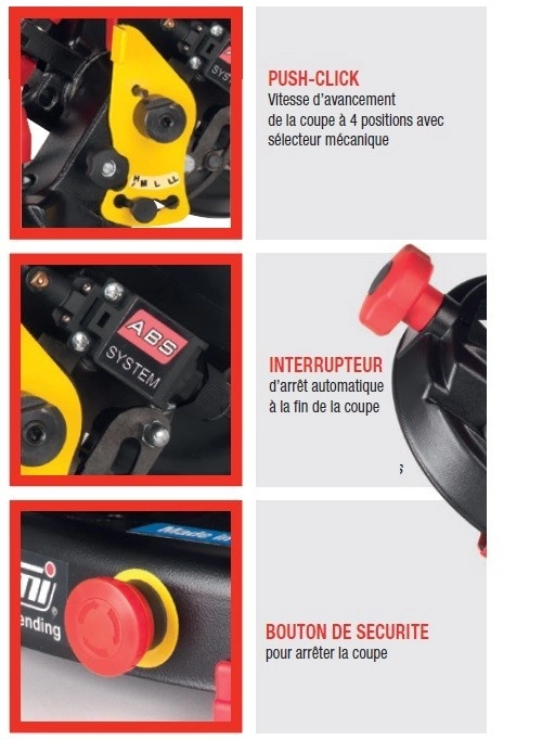 Scie à Ruban Métal FEMI Descente Auto Coupe Rapide +50% -coupe Max. 120mm - ABSNG120XL 3 Scie à Ruban Métal FEMI Descente Auto Coupe Rapide +50% -coupe Max. 120mm - ABSNG120XL – Image 3