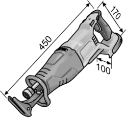 Scie Sabre Pendulaire 18V RSP DW 18.0-EC FLEX - En Coffret Sans Batterie Ni Chargeur - 466964 -Outlet Power Tools Boutique FLE00133 4