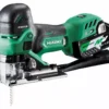 Hikoki Scie Sauteuse 160mm 36V 2,5Ah MultiVolt Li-ion Brushless Poignée Champignon HC - CJ36DBWRZ