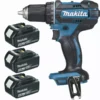 Perceuse Visseuse 18 V Li-Ion 4 Ah Ø 13 Mm MAKITA - 3 Batteries, Chargeur, Coffret - DDF482RM3J