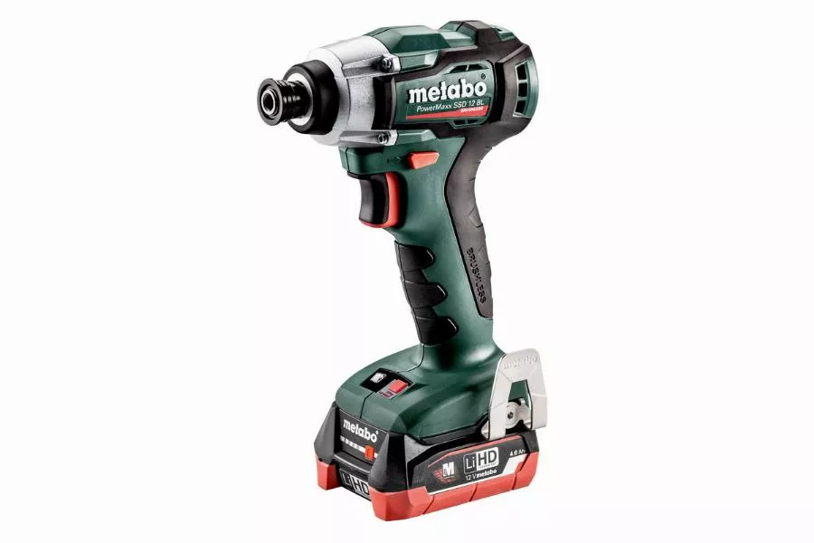 Visseuse à Chocs METABO 12 V - PowerMaxx SSD 12 BL 2 X 4,0 Ah Li-HD, ASC 55, Coffret - 601115800 1 Visseuse à Chocs METABO 12 V - PowerMaxx SSD 12 BL 2 X 4,0 Ah Li-HD, ASC 55, Coffret - 601115800