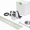 Scie Circulaire Portative Plongeante FESTOOL HK 85 EB-Plus-FS + Rail De Guidage FS 1400/2 Et Lame De Scie Ø 230 Mm - 576138