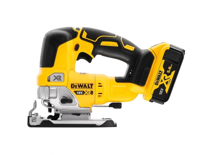 Scie Sauteuse DEWALT 18V XR 5Ah + 2 Batteries + Chargeur - DCS334P2 2 Scie Sauteuse DEWALT 18V XR 5Ah + 2 Batteries + Chargeur - DCS334P2 – Image 2