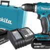 Perceuse Visseuse MAKITA 18V 3.0Ah + 2 Batteries, Chargeur, En Coffret - DDF453SFE