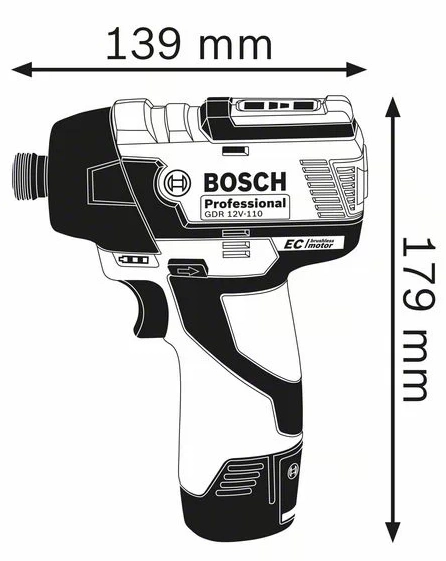 Visseuse à Chocs BOSCH GDR 12V-11 - Sans Batterie Ni Chargeur - Coffret L-BOXX GDR - 06019E0003 3 Visseuse à Chocs BOSCH GDR 12V-11 - Sans Batterie Ni Chargeur - Coffret L-BOXX GDR - 06019E0003 – Image 3