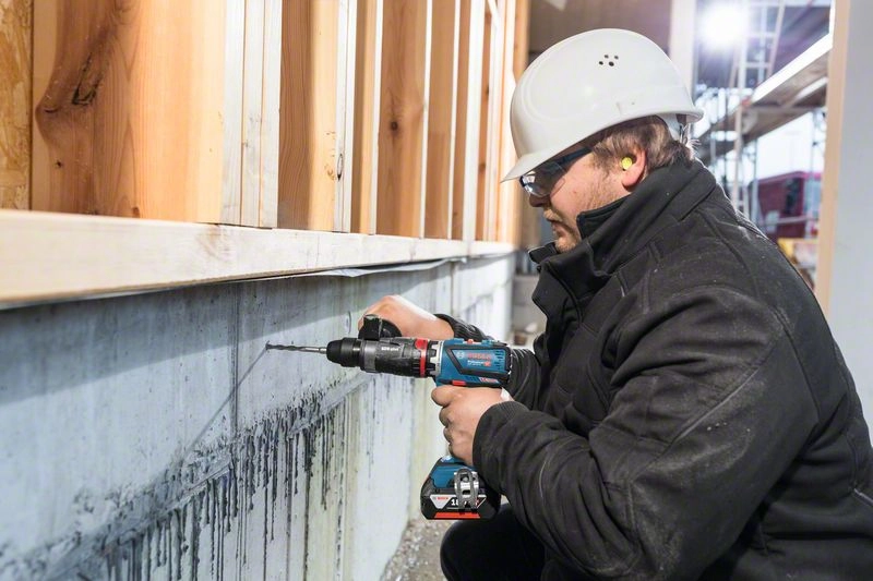 Perceuse Visseuse BOSCH GSR 18V-60 FC Professional + 2 Batteries 5.0 Ah Chargeur + Jeux De 4 Mandrins GFA - 06019G7100 2 Perceuse Visseuse BOSCH GSR 18V-60 FC Professional + 2 Batteries 5.0 Ah Chargeur + Jeux De 4 Mandrins GFA - 06019G7100 – Image 2