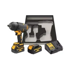 Boulonneuse ½” Avec Coque DEWALT XR 18V 5.0Ah Brushless 1396 Nm - 2 Batteries, Chargeur - DCF900P2G-QW -Outlet Power Tools Boutique cle a chocs 18v xr brushless 1 2 haute puissance 4 modes avec 2 batteries 5 ah et chargeur