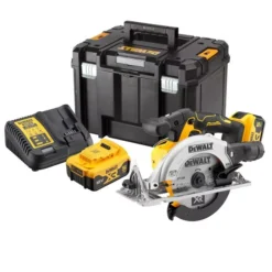 Scie Circulaire 165 Mm XR 18V DEWALT + 2 Batteries 5Ah + Coffret Tstak - DCS565P2-QW -Outlet Power Tools Boutique dew00050