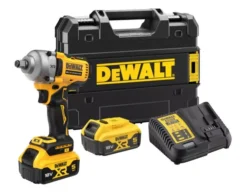 Boulonneuse à Chocs 1/2" Compacte XR 18V 5.0Ah Li-ion Brushless DEWALT Jonc De Sécurité - DCF891P2G-QW