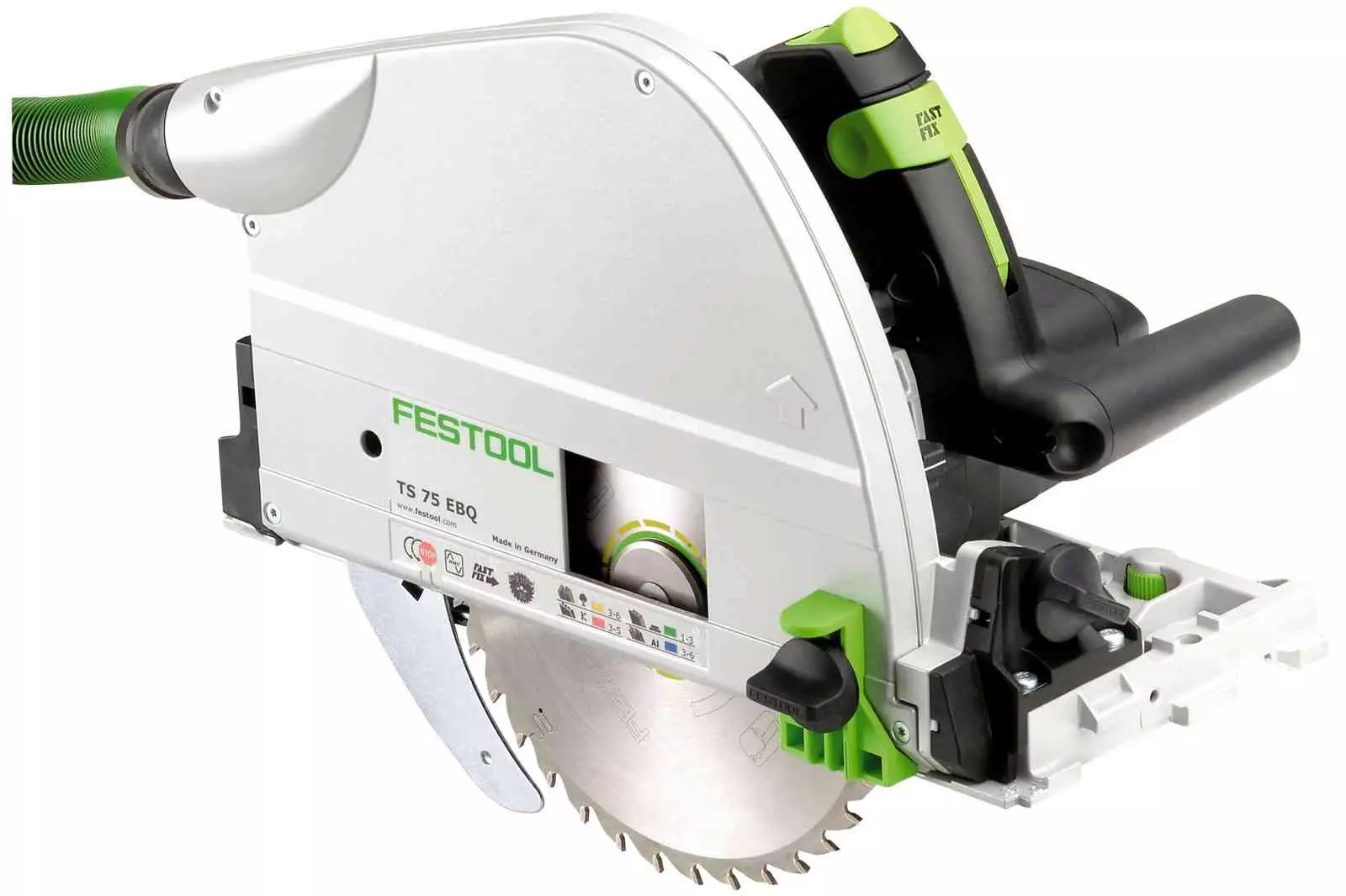 Scie Circulaire FESTOOL TS 75 EBQ-Plus - 1600W Ø210 Mm - Avec Lame HW Wood Universal - 576110 2 Scie Circulaire FESTOOL TS 75 EBQ-Plus - 1600W Ø210 Mm - Avec Lame HW Wood Universal - 576110 – Image 2